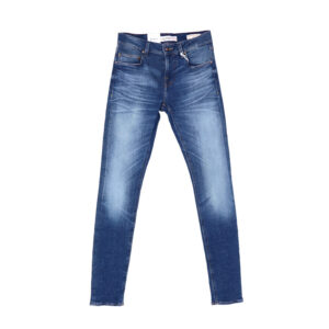 Guess férfi farmer, kék, pamut, super skinny, mid rise