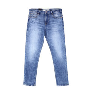 Guess férfi farmer, kék, pamut, slim fit, mid rise, tapered leg