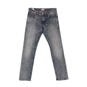 Tommy Hilfiger férfi farmer, szürke, pamut, slim