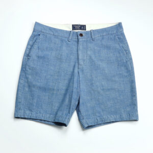 Abercrombie & Fitch férfi rövidnadrág, világoskék, stretch