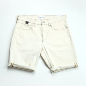 Calvin Klein férfi rövidnadrág, krémszín, pamut