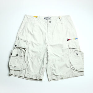 Nautica férfi rövidnadrág, törtfehér, 100% pamut