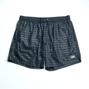 Karl Lagerfeld férfi fürdőnadrág, fekete mintás