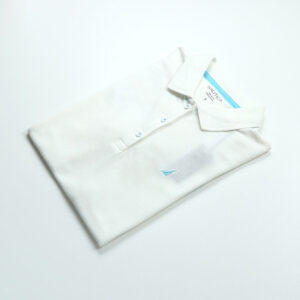 Nautica női galléros póló, fehér, 100% pamut