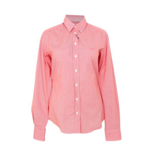 Gant női hosszú ujjú ing, piros kockás, pamut