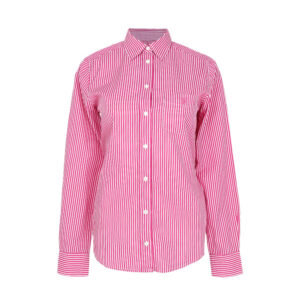 Gant női hosszú ujjú ing, rózsaszín csíkos, 100% pamut