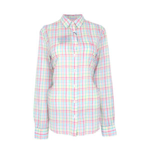 Gant női hosszú ujjú ing, színes kockás, 100% pamut