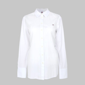 Tommy Hilfiger női hosszú ujjú ing, fehér, 100% pamut