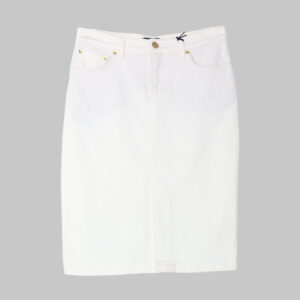 Gant női farmerszoknya, fehér, pamut