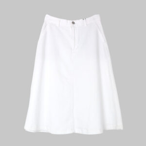 Gant női szoknya, fehér, pamut, a-line, midi