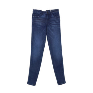 Guess női farmernadrág, sötétkék, skinny, mid rise