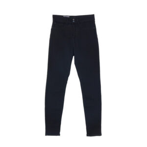 Guess női farmernadrág, fekete, pamut, shaping fit, high rise, skinny leg