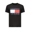 Tommy Hilfiger fekete férfi póló nagyméretű logóval2